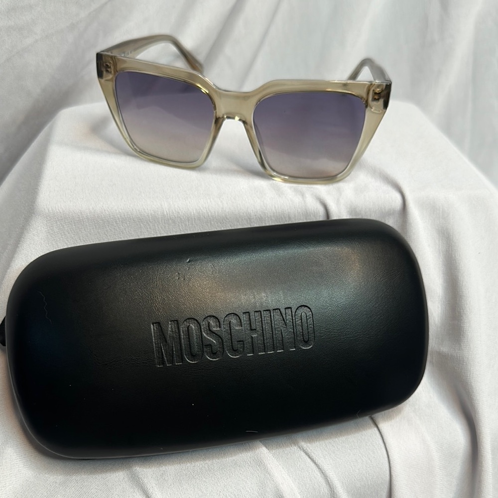 Moschino Women's Sunglasses - Gray and Black